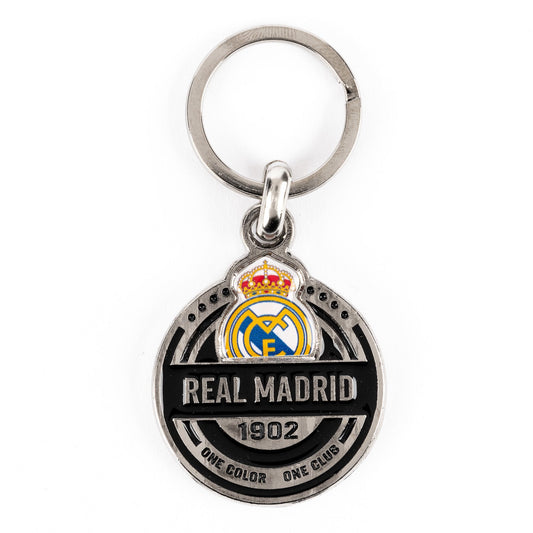 Real Madrid Steel 550ml Bottle Silver/Black - Real Madrid CF