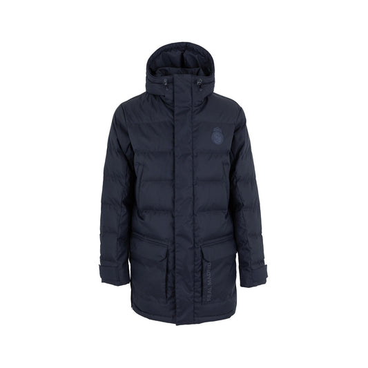 Navy Real Long Coat Madrid | Parka 4all CF Store Outwear Real Mens Padded - US Madrid
