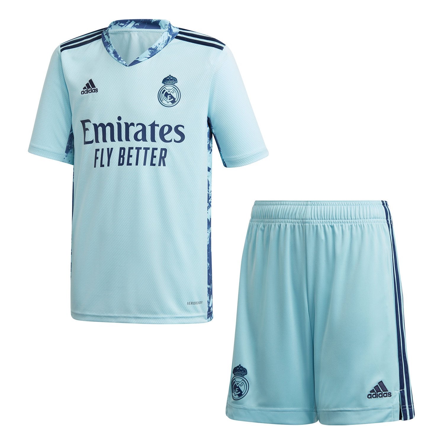 Real Madrid Youth Home Gk Kit 21 Ice Blue Real Madrid Cf Us Shop