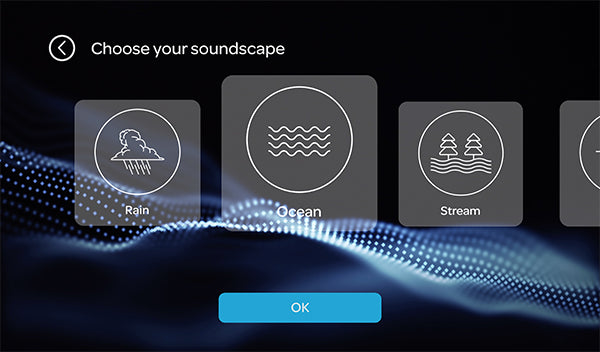 sleephub soundscape options