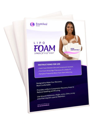 3-Pack Lipo Foam Boards - Snatched body - Lipo Board