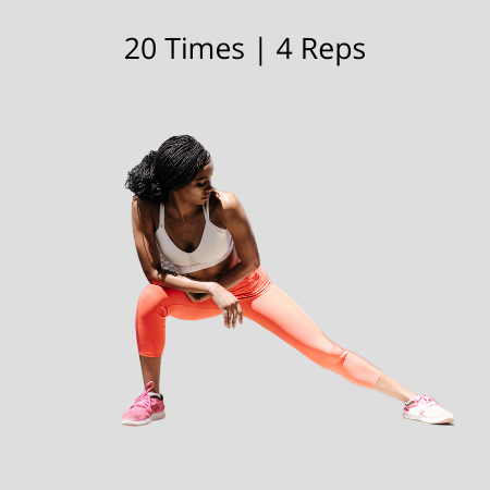 side to side lunges workout