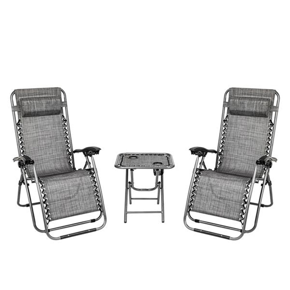 set of zero gravity chairs