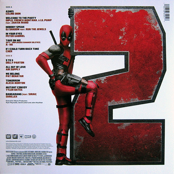 Deadpool 2 Original Motion Picture Soundtrack Audio Vinyl — Myshopville 3306