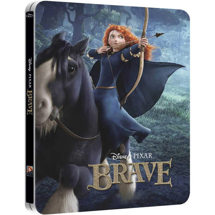 Merida Brave Horse Porn - Disney Pixar's Brave - Limited Edition SteelBook [3D + 2D Blu-ray] â€”  MyShopville