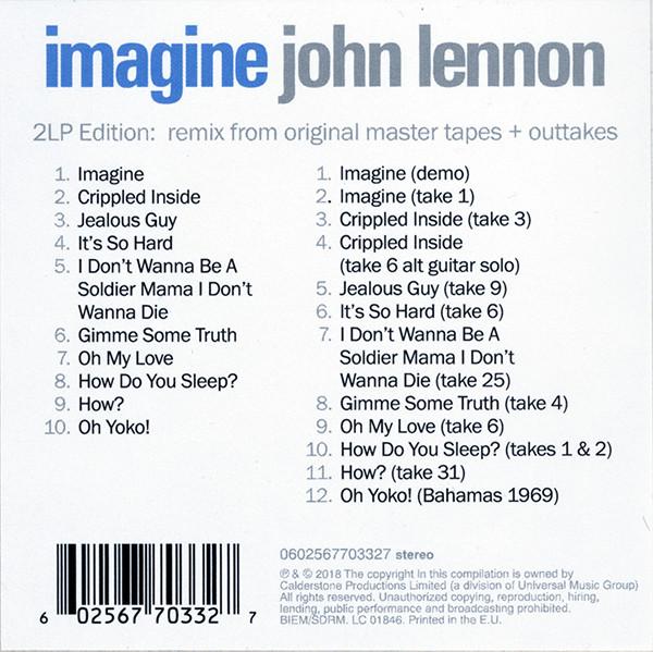 John Lennon Imagine The Ultimate Collection Audio Vinyl Myshopville