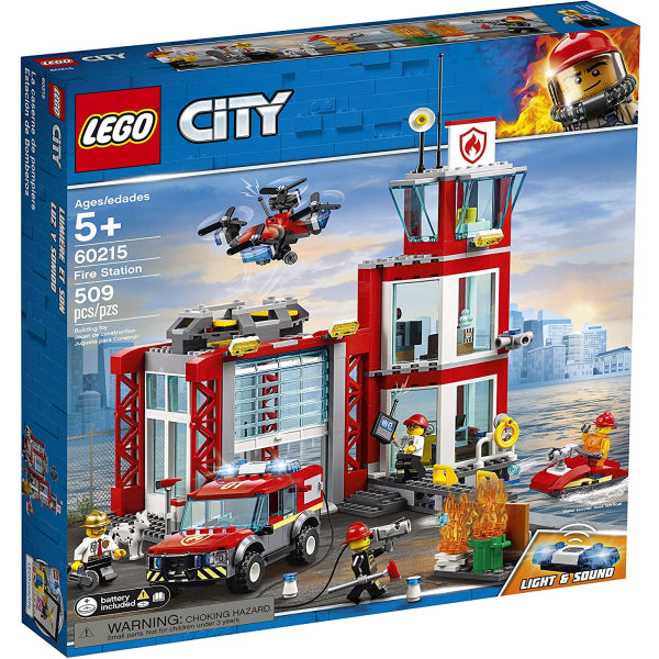LEGO City: Station - 509 Piece Building Kit [LEGO, #60215, Ages — MyShopville