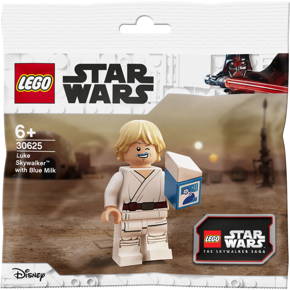 leraar Nutteloos vat LEGO Star Wars: Luke Skywalker with Blue Milk - 6 Piece Building Kit [ —  MyShopville