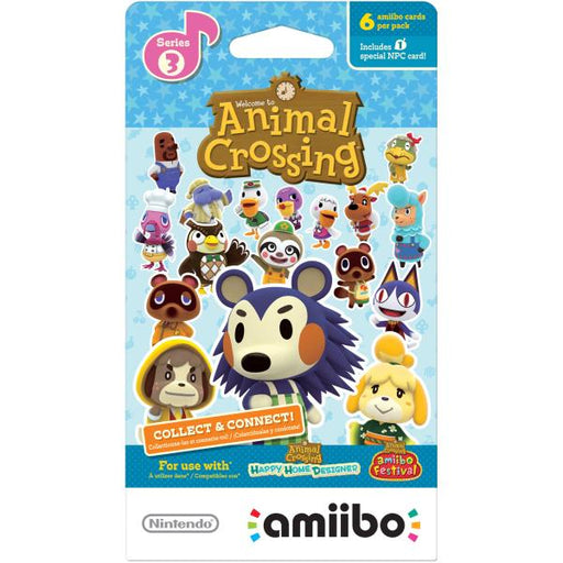 Nintendo Animal Crossing Amiibo Cards - Series 5-6 Card Pack