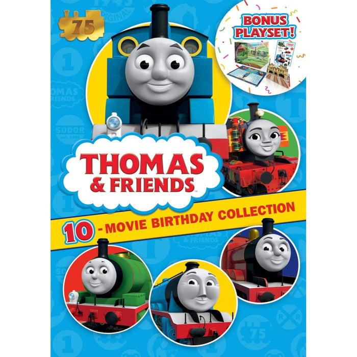 Thomas Friends 10 Movie Birthday Collection Dvd Box Set Myshopville