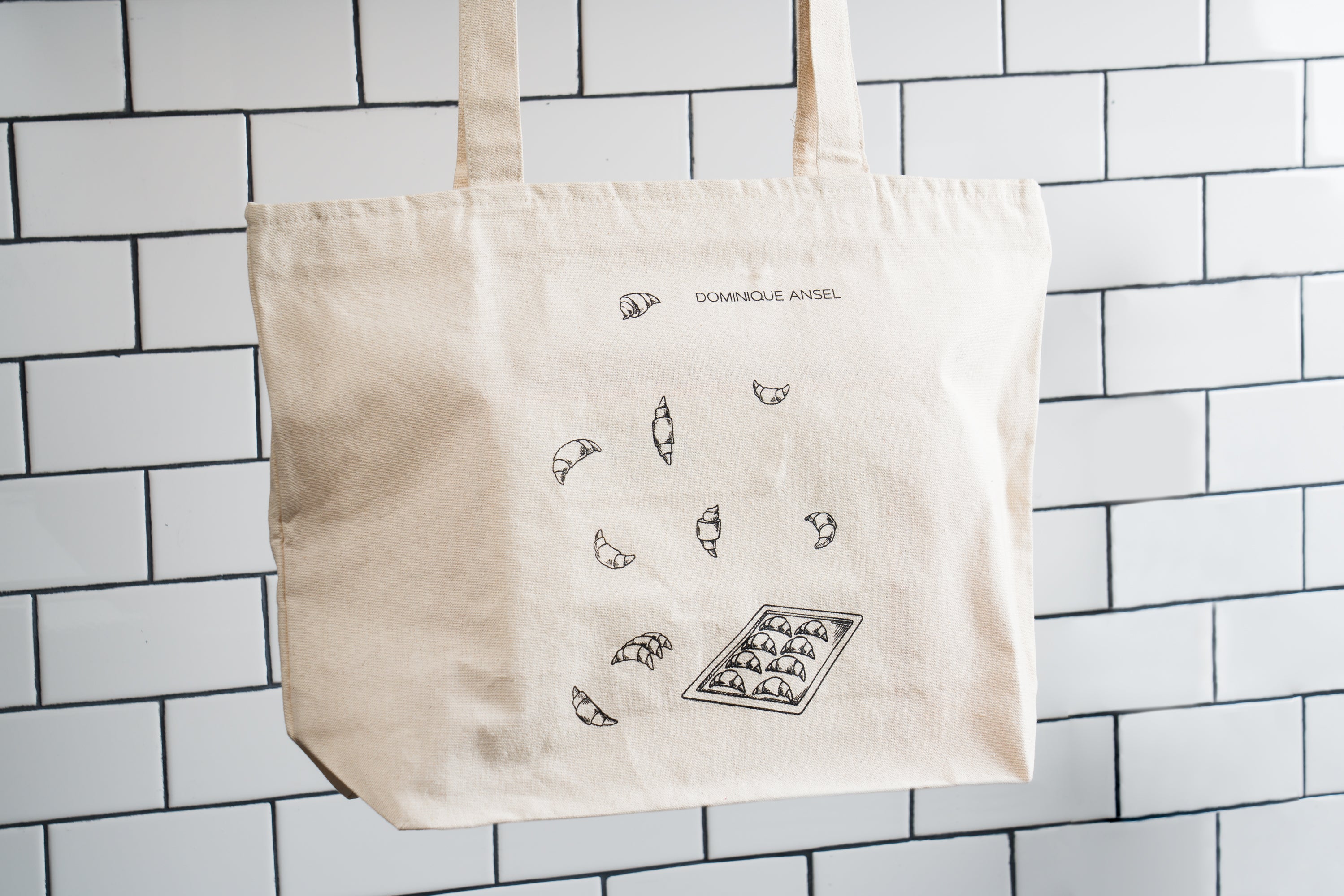 Croissant Tote Bag