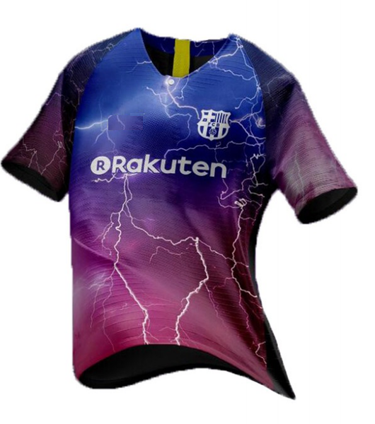 barcelona purple kit