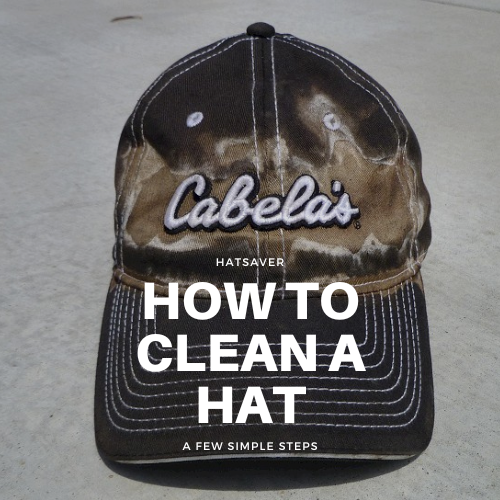 How to Clean A Sweat Stained Hat | Hatsaver | Stop Sweat Stains On Your ...