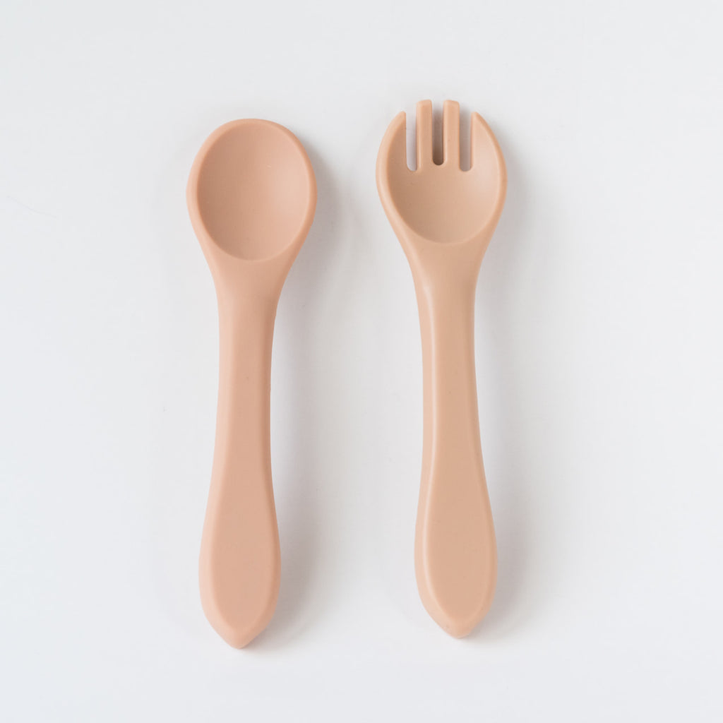 Baby Silicone Spoon - Clay – The Little Spruce Co