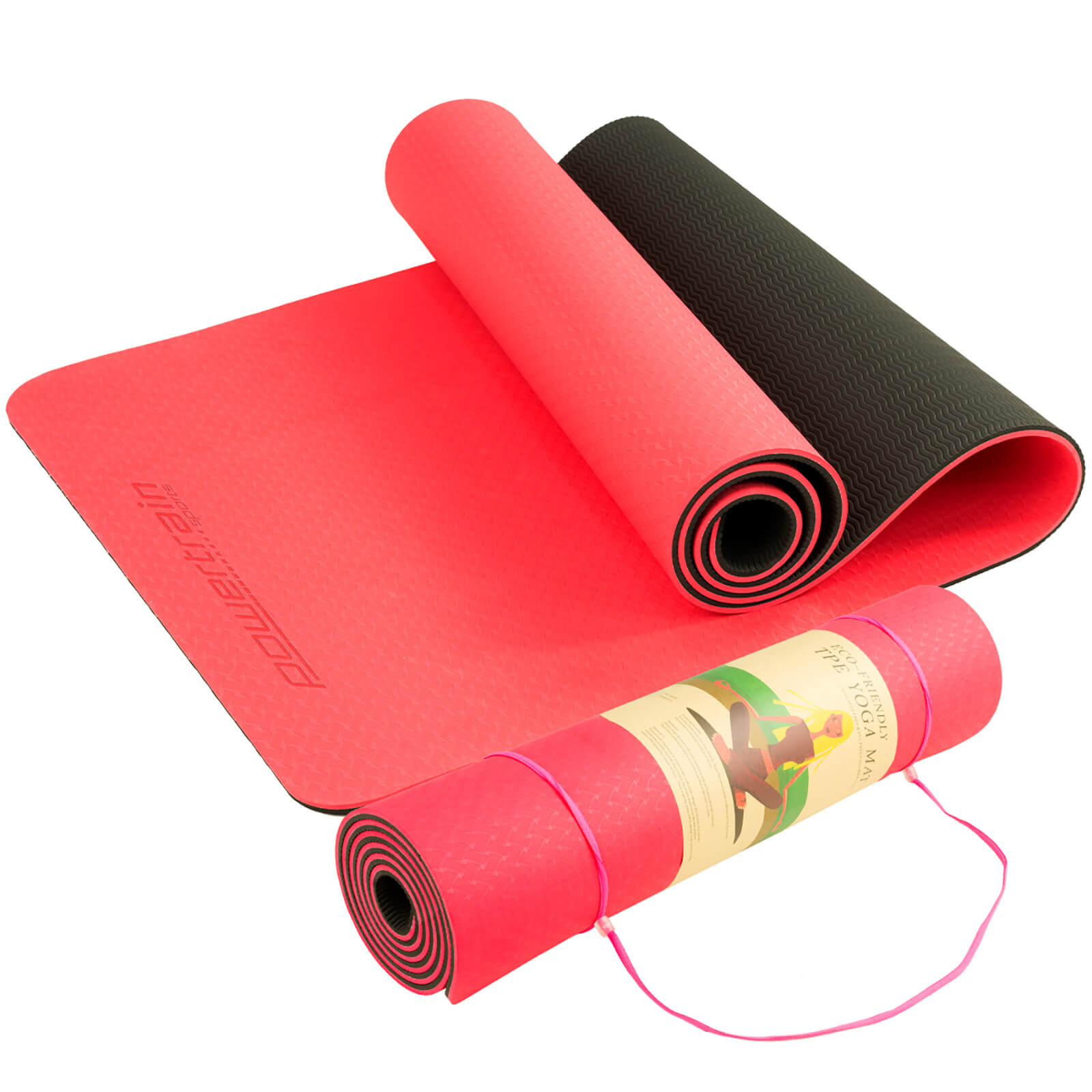 Eco Friendly Yoga Mat (8mm) » Subhan Fitness