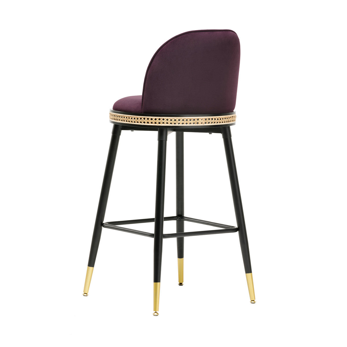 eggplant bar stools