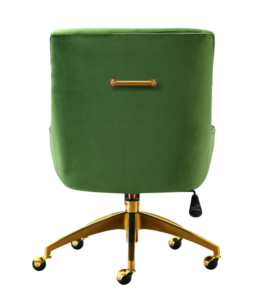 Wyatt” Office Swivel Chair (Green) – Stage My Nest