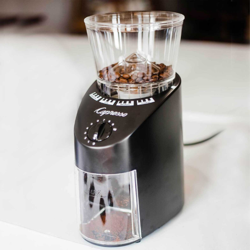 Capresso Infinity Conical Electric Burr Coffee Grinder & Reviews