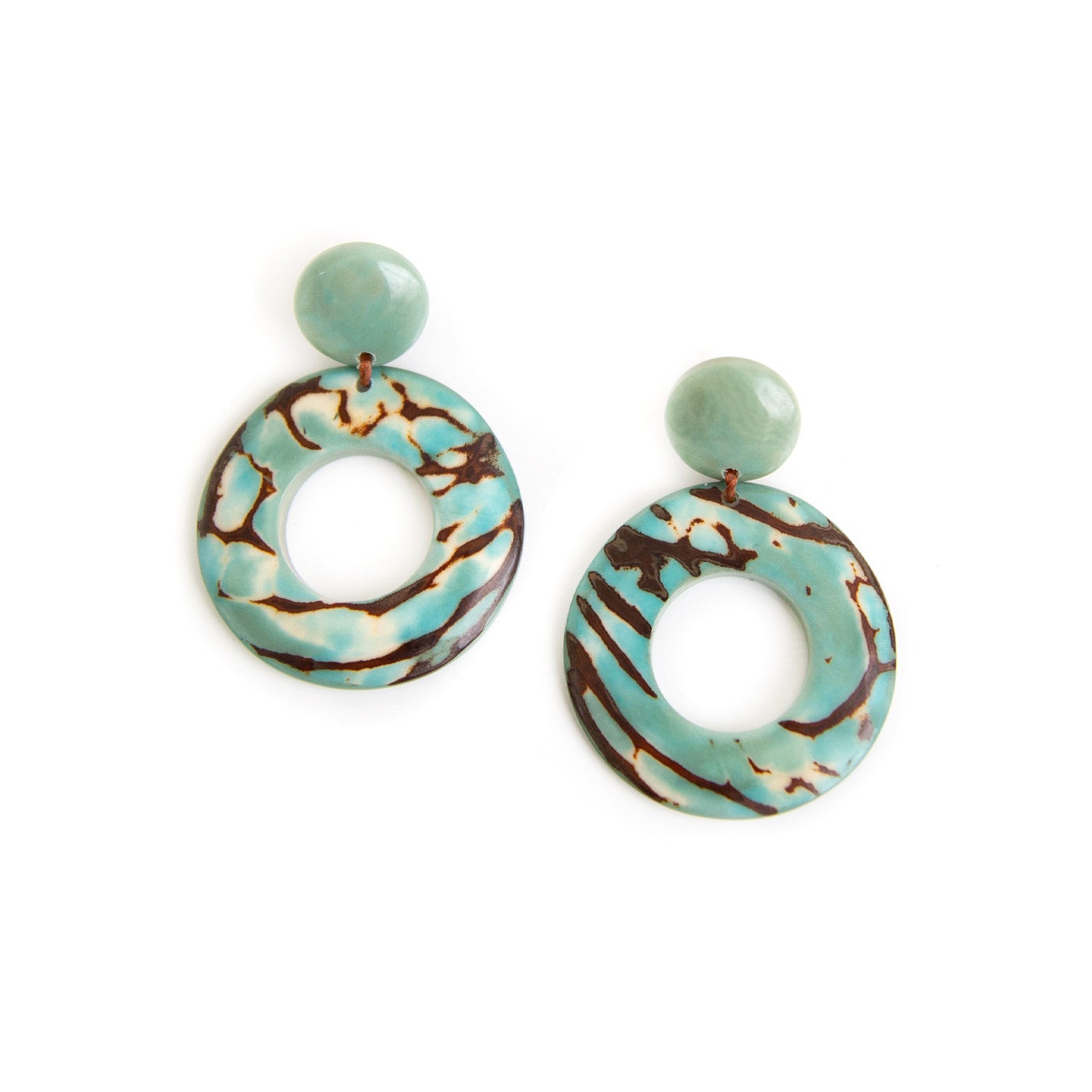 Handmade Tagua Earrings | Fair Trade Earrings | Tagua by Soraya Cedeno ...