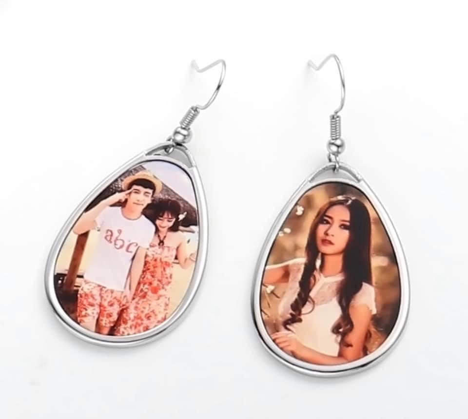 Promotional Customized Pendant Dangle Earrings Blanks for Sublimation -  China Sublimation Earring Blanks and Buy Sublimation Earring jewelry price
