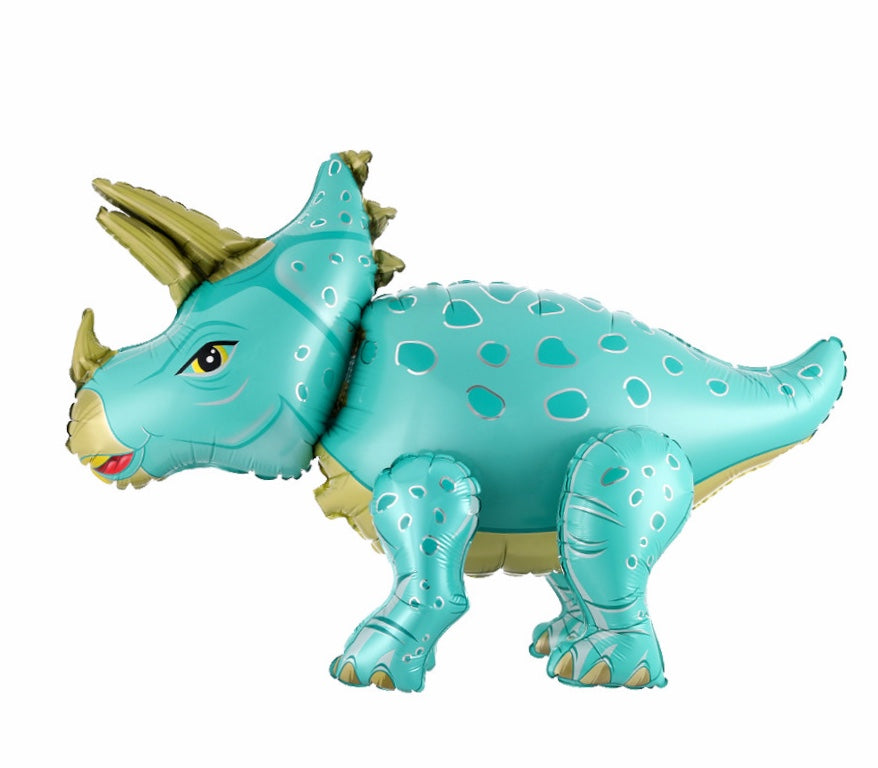 Ballon Dinosaure Triceratops Marron – Boutique Dinosaure