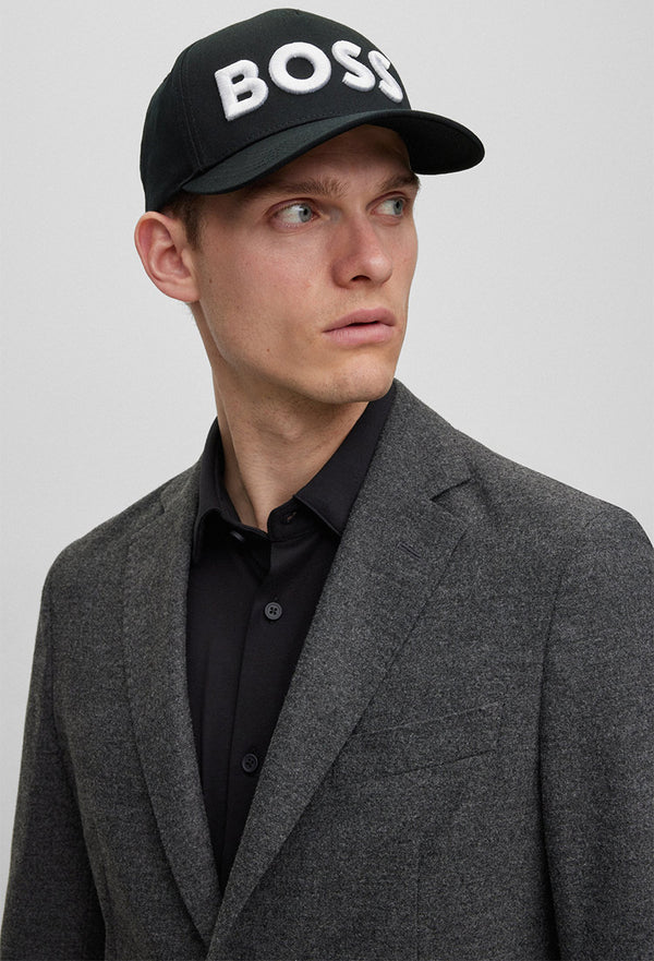 Boss Sevile Boss 6 In Black | Hugo Boss Casual Cotton Cap – 4feetshoes