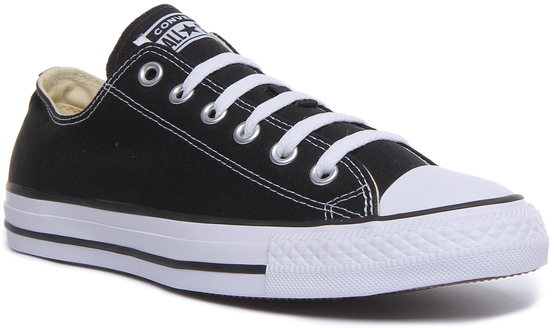 Converse All Star Low Trainer In Black | All Star Low Trainer – 4feetshoes