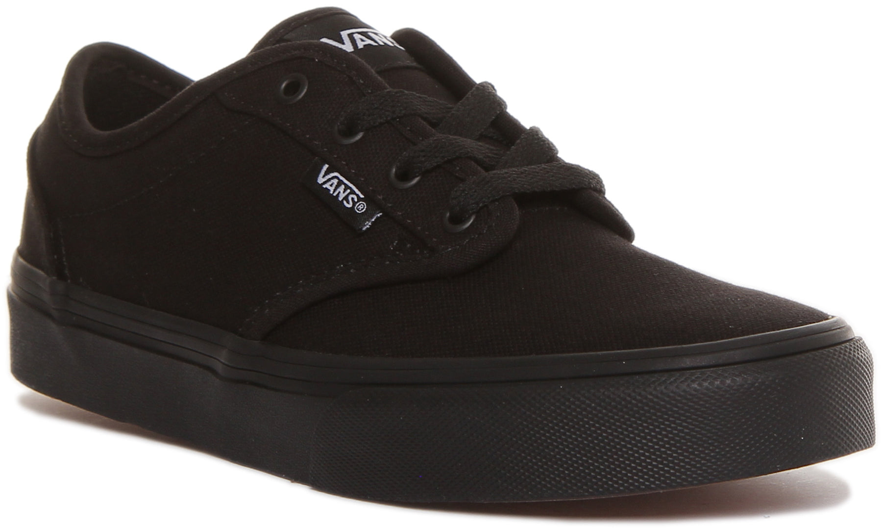 Vans Atwood In Black Kids | 106 Youth Size 2.5 UK – 4feetshoes