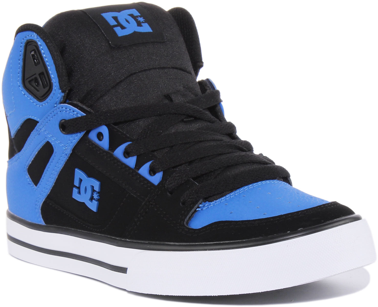 Total 85+ imagen black and blue dc shoes