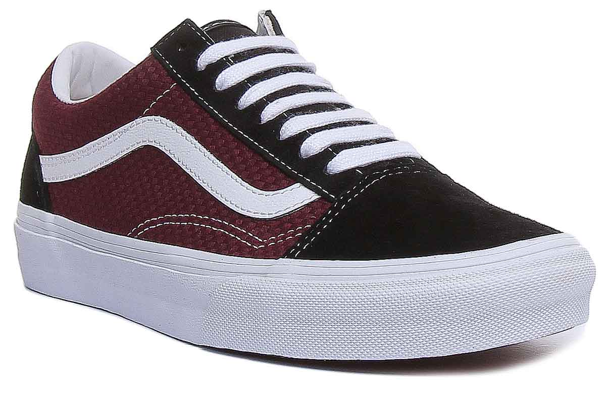 Vans Classic Old Skol Bordo For Women Side Stripe Trainers – 4feetshoes