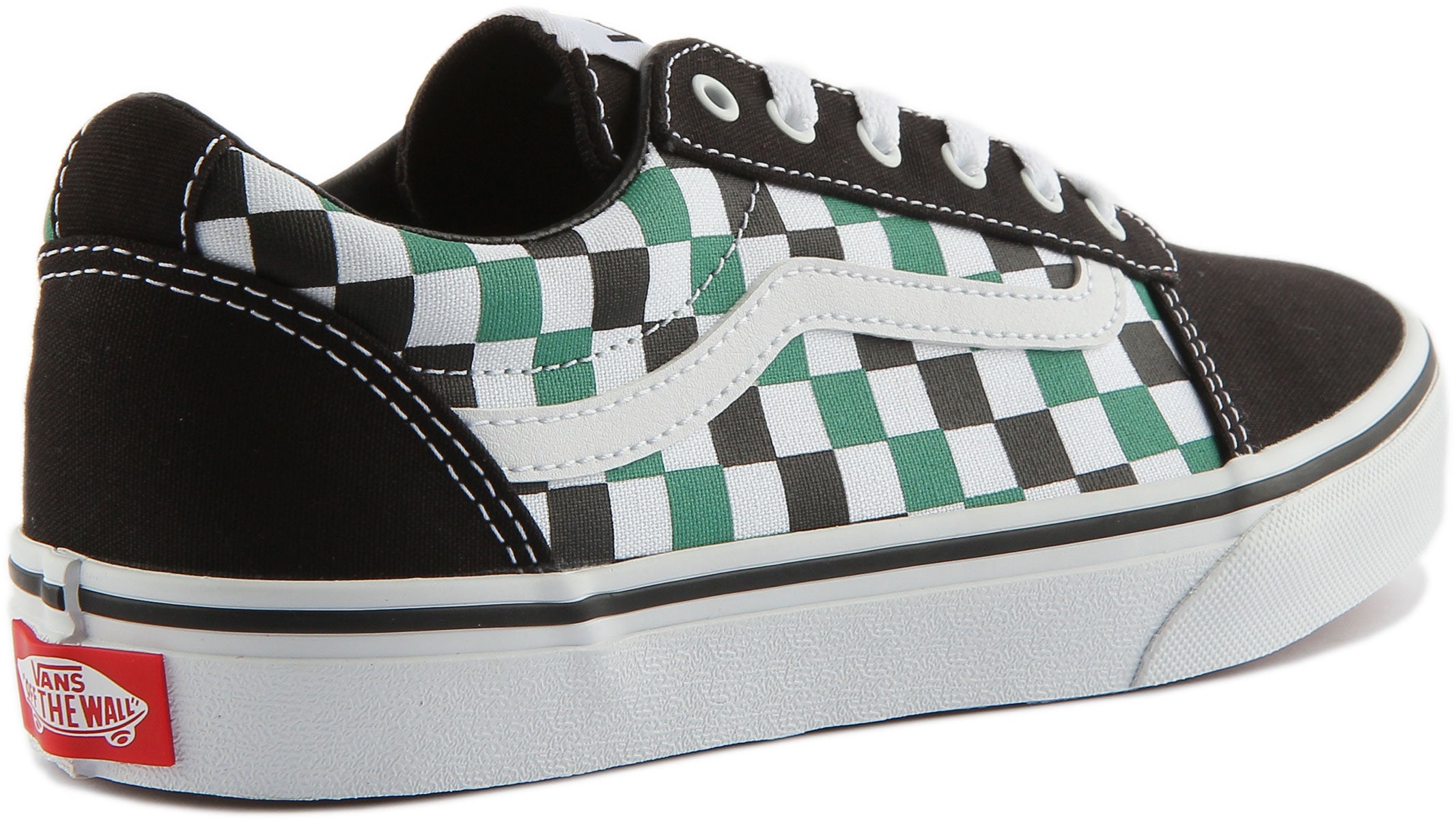 Vans Old Skool Green Suede Checkerboard Size 11.5 50th Anniversary Skate  Shoes