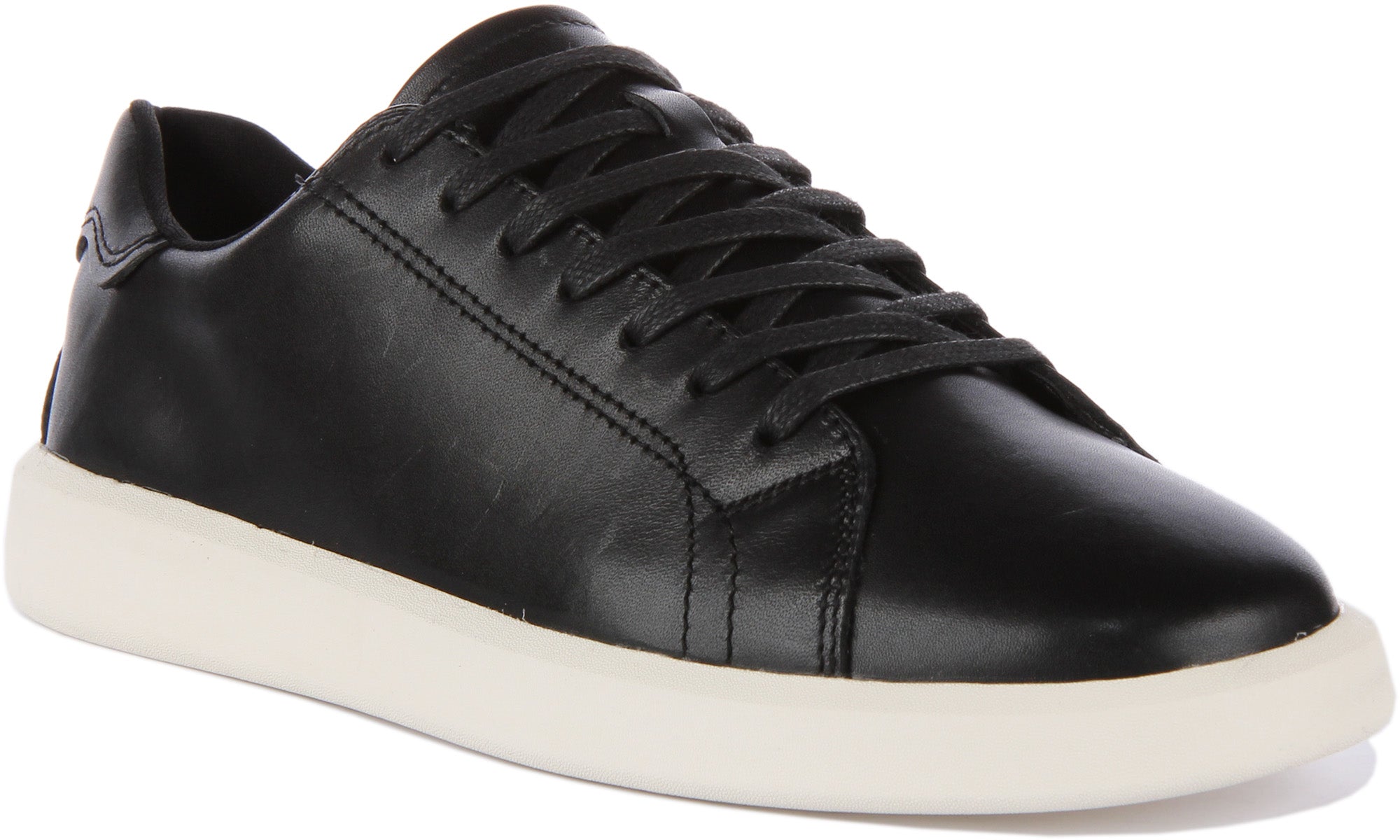 Vagabond Maya In Black White For Women | Lace Up Low Top Trainer ...