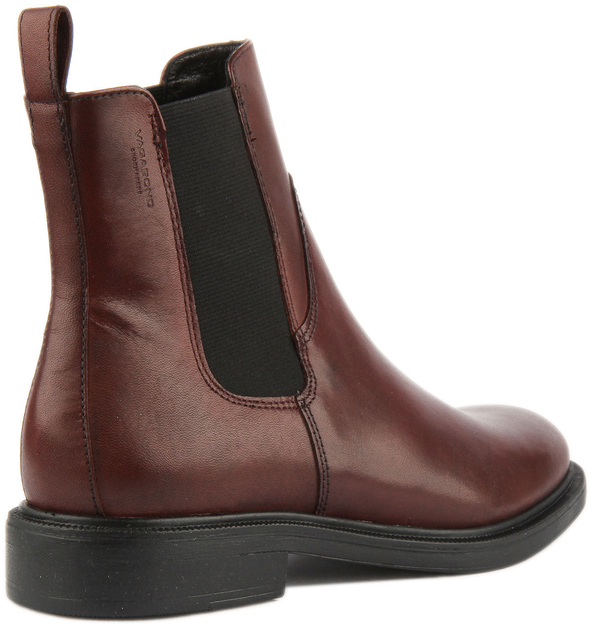 Vagabond Amina Chelsea Boots In Bordo Women | Leather – 4feetshoes