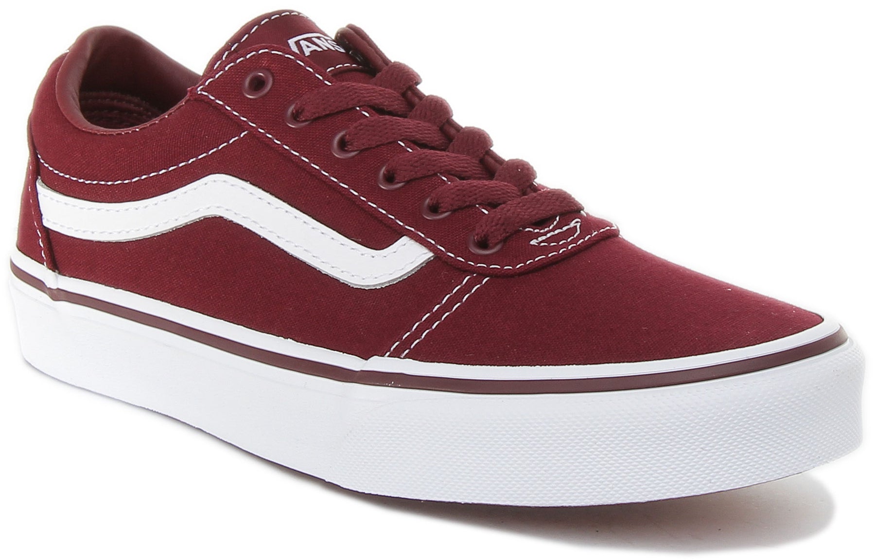 vans ward burgundy