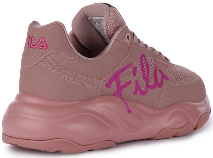 Fila light shop pink shoes