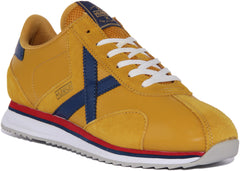 Munich Massana 476 Mens Retro Style Trainers In Red White UK Size 6 - 12