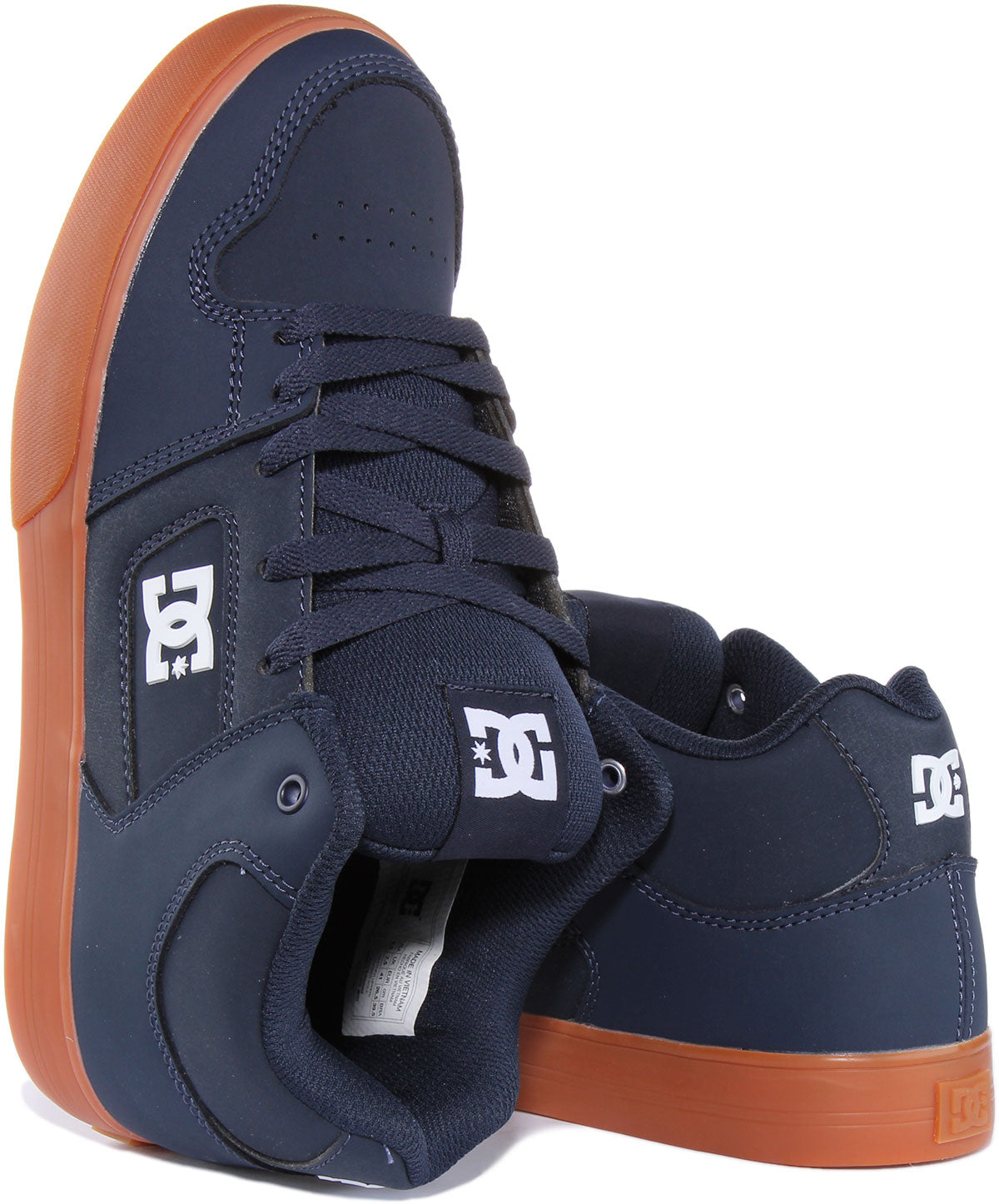 Dc Shoes Pure Mid In Navy For Men | Lace Up Skateboard Shoes – 4feetshoes