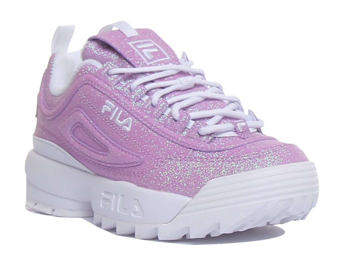 Fila Disruptor 2 Glamour In Purple For Kids – 4feetshoes