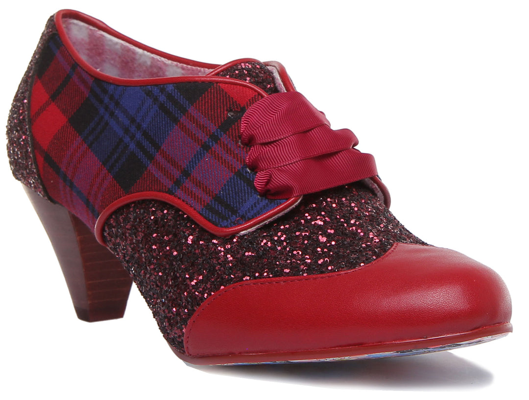 Irregular Choice Under The Tree In Red Multi For Women