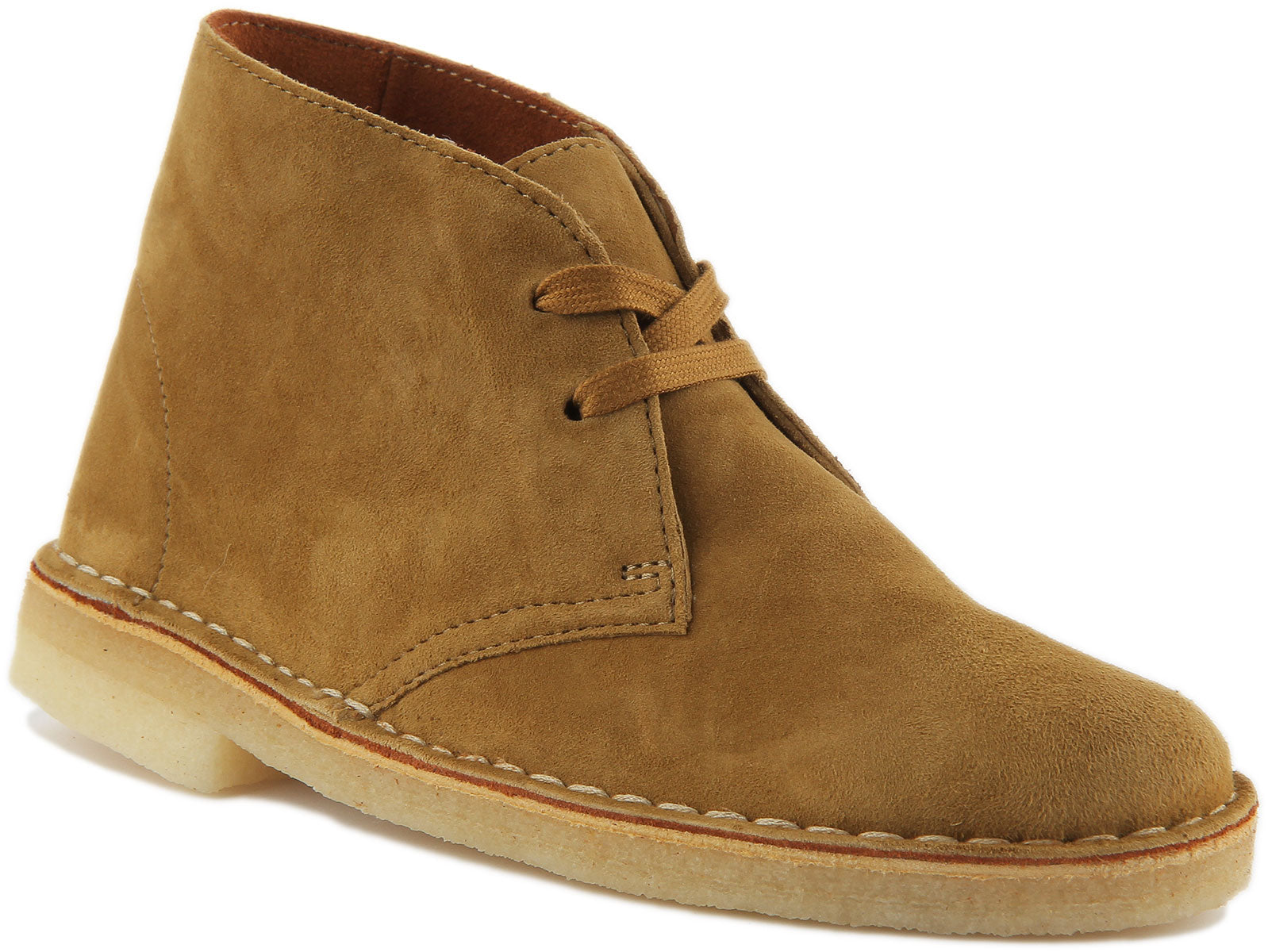 discordia radical Teórico Clarks Originals Desert Boots In Tan Suede | Womens Suede Boots – 4feetshoes