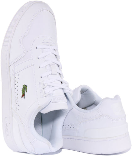 Tenis 743CMA0013-081 Para Hombre Color Blanco De Lacoste