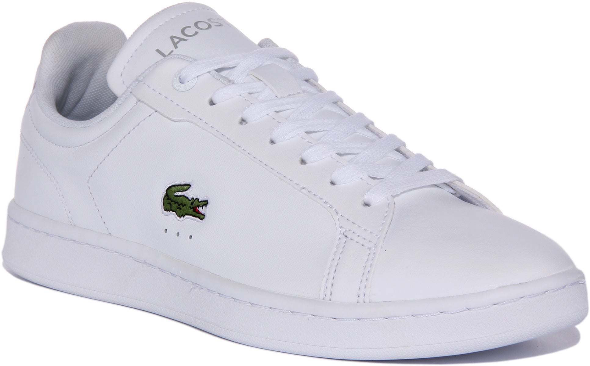 Lacoste Carnaby Pro B L23 SMA In White For Men | Lace up Trainers ...