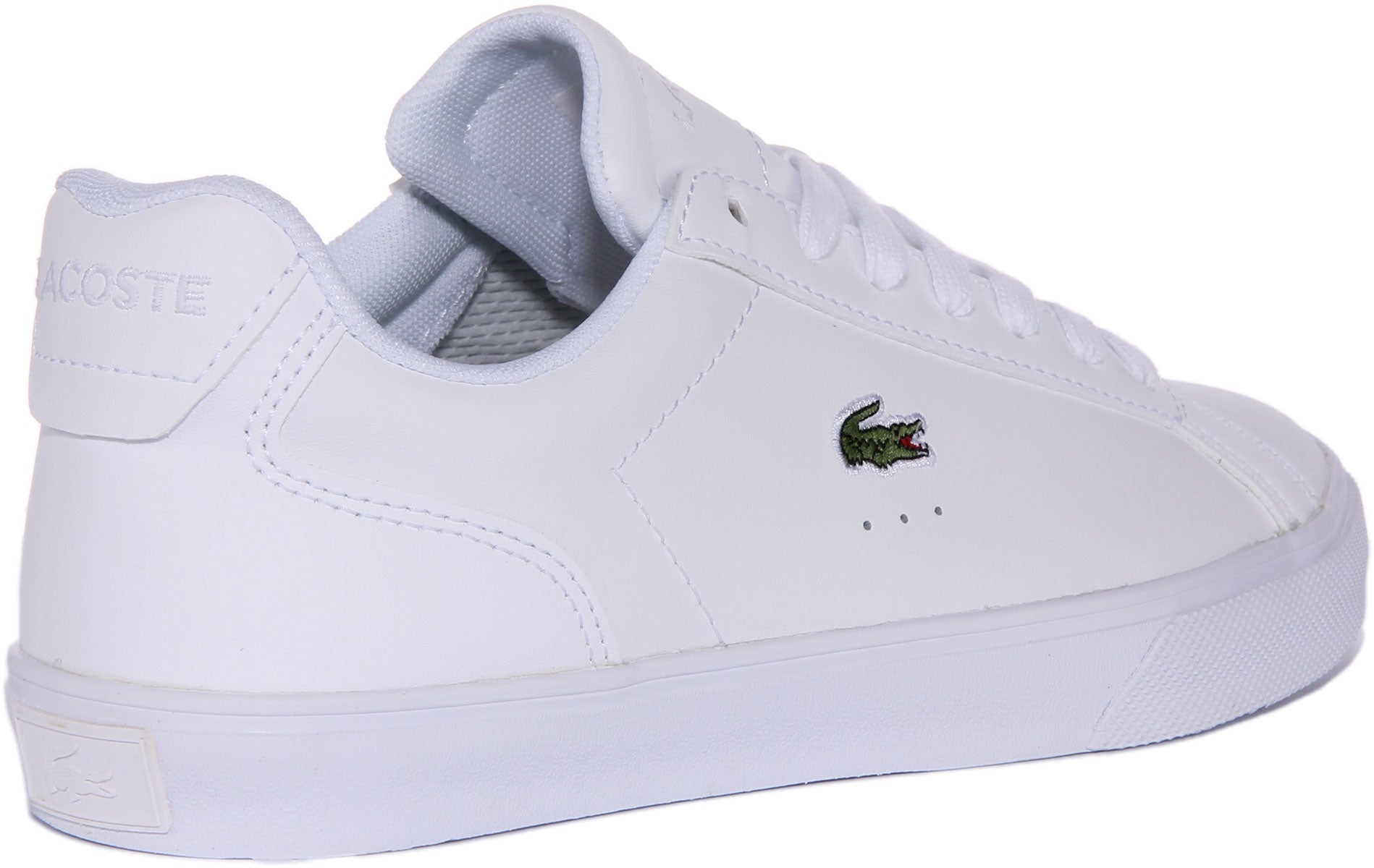 Lacoste Lerond Pro BL 23 1 CFA In White For Women | Leather Shoe