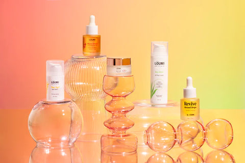 A bundle of skincare products