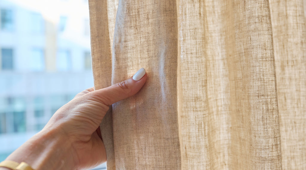 how to clean electric curtains spot cleanning