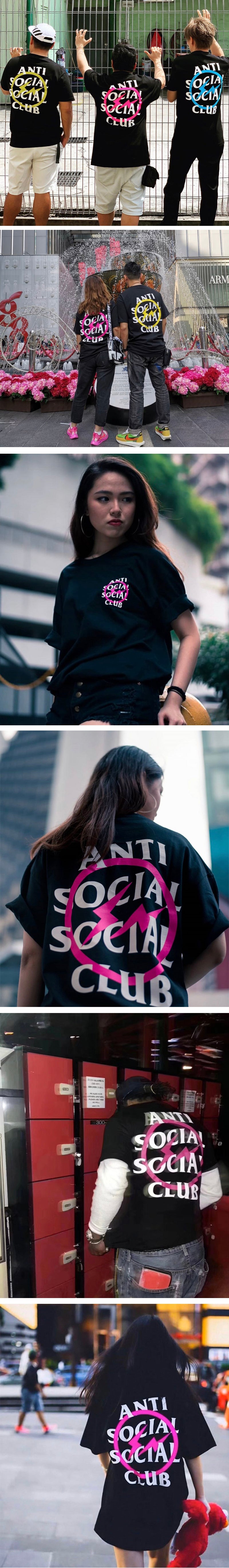 ASSC X FRAGMENT Black T-shirt – AntiSocialSocialClub