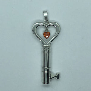 The Secret Locktober handmade silver chastity key | chastity-shop