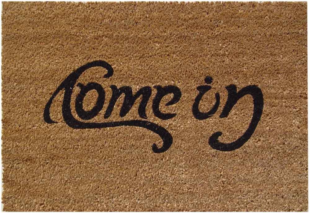 Ambigram Doormat