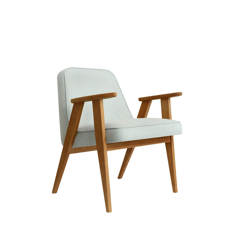 366 - armchair -wooden armchair
