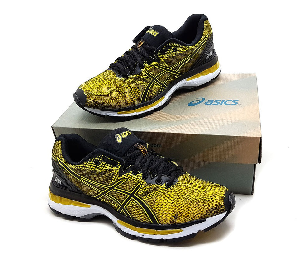 asics nimbus 20 amarelo